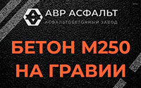 Бетон М250 на гравии в Полушкино